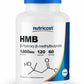 HMB 1000mg (Beta-Hydroxy Beta-Methylbutyric) 120 Caps Amino Acid Nutricost
