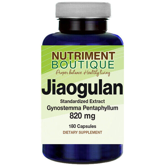 Jiaogulan Standardized Extract 820mg 180Caps Gynostemma AMPK Activator Nutiment
