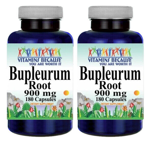 Bupleurum Root 900mg 2X180 Caps