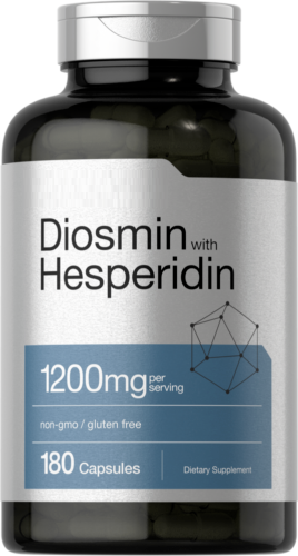 Hesperidin Diosmin 1200mg  180 Caps Non-GMO/No Gluten/No Preservatives