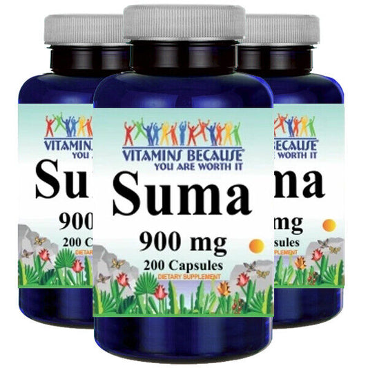 Suma 900mg 3X200 Caps Pfaffia Paniculata