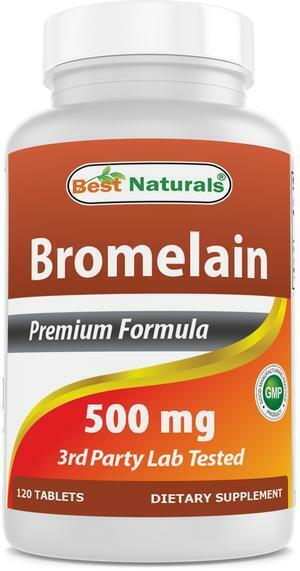 Bromelain 500mg Digestive Enzymes 120Tabs 1000mg per 2 Tabs 600GDU per gram