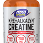 Now Foods Sports Kre-Alkalyn Creatine 750mg 120caps Kosher/Vegan/Non GMO