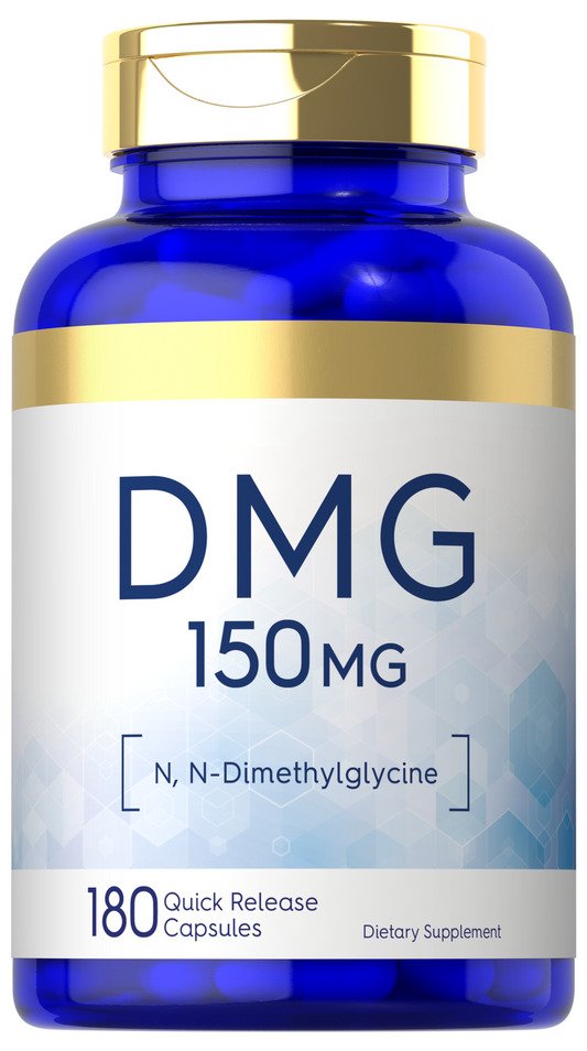 DMG 150mg N-Dimethylglycine 180 Caps Vegetarian/Non-GMO/No Preservatives