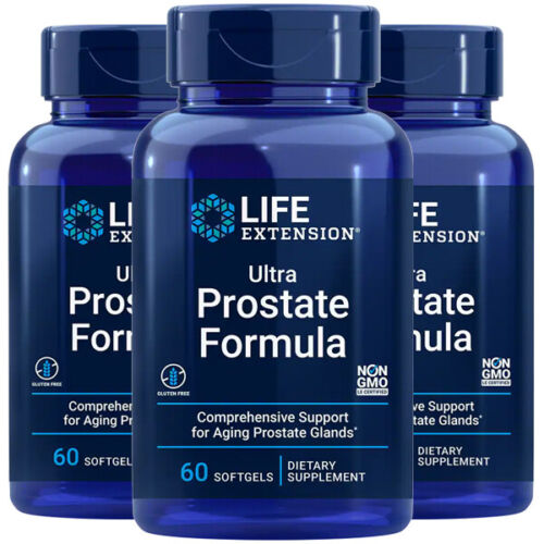 Life Extension Ultra Natural Prostate 3X60 gels Pygeum/Beta Sitosterol/Phosphol